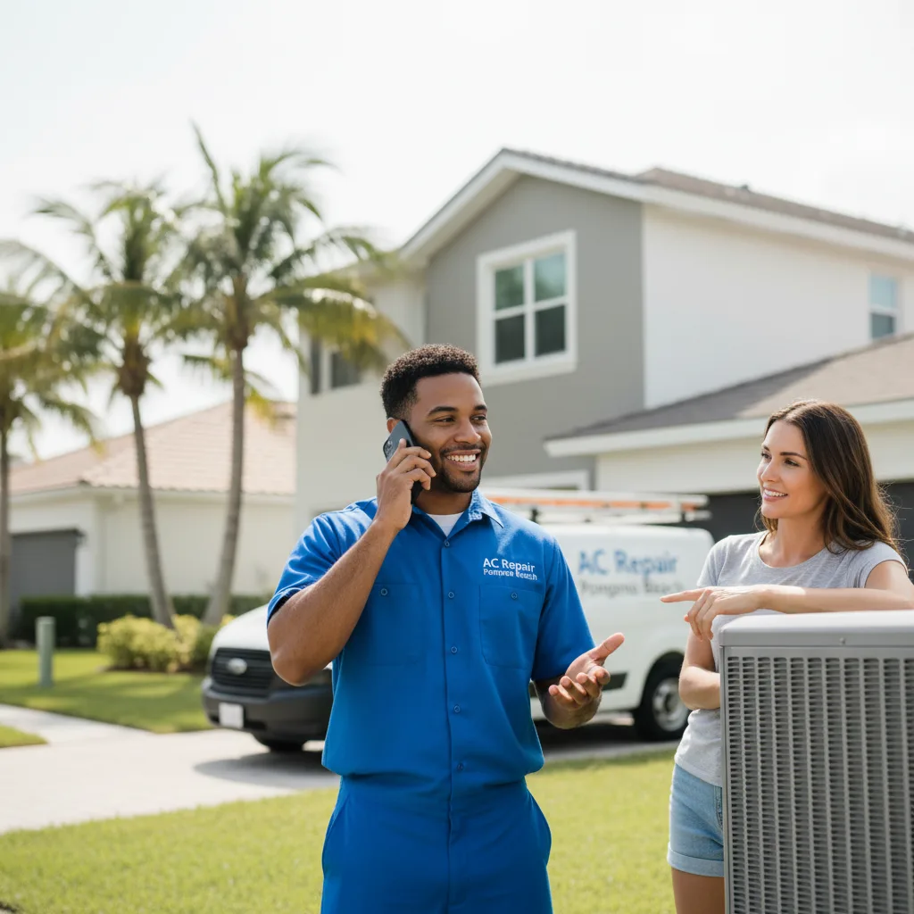 AC Repair Pompano Beach customer support in Bruce